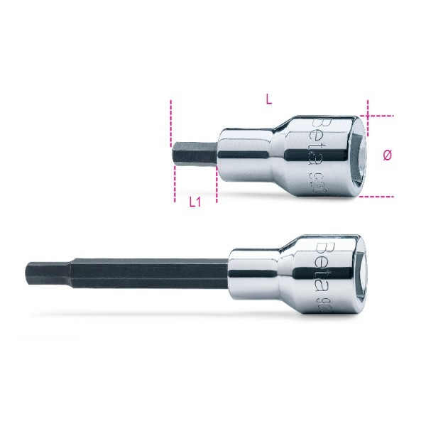 douilles - douille-tournevis-12-pour-vis-6-pans-creux - 920PE - beta-tools - Tinsal - Algérie