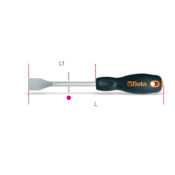 grattoirs-manuel - grattoir-pour-joints - 1716P - beta-tools - Tinsal - Algérie