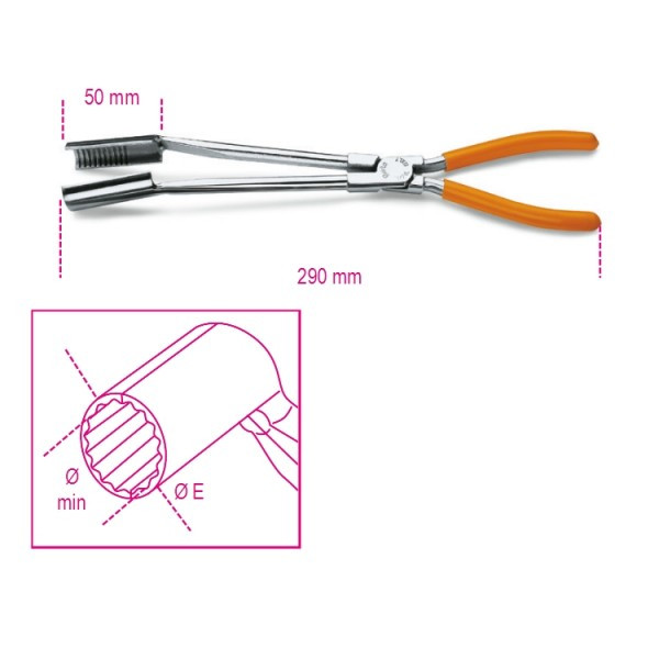 pinces-pour-bougies - pince-pour-connecteurs-de-bougies - 1474L - beta-tools - Tinsal - Algérie