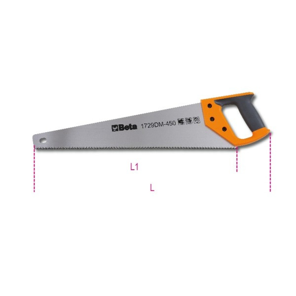 scies-a-main - scie-egoine-a-bois - 1729DM 450 - beta-tools - Tinsal - Algérie